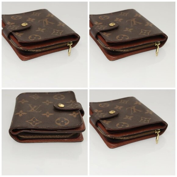 LOUIS VUITTON Monogram Compact Zip Wallet M61667 LV Auth 117264 - Picture 16 of 16
